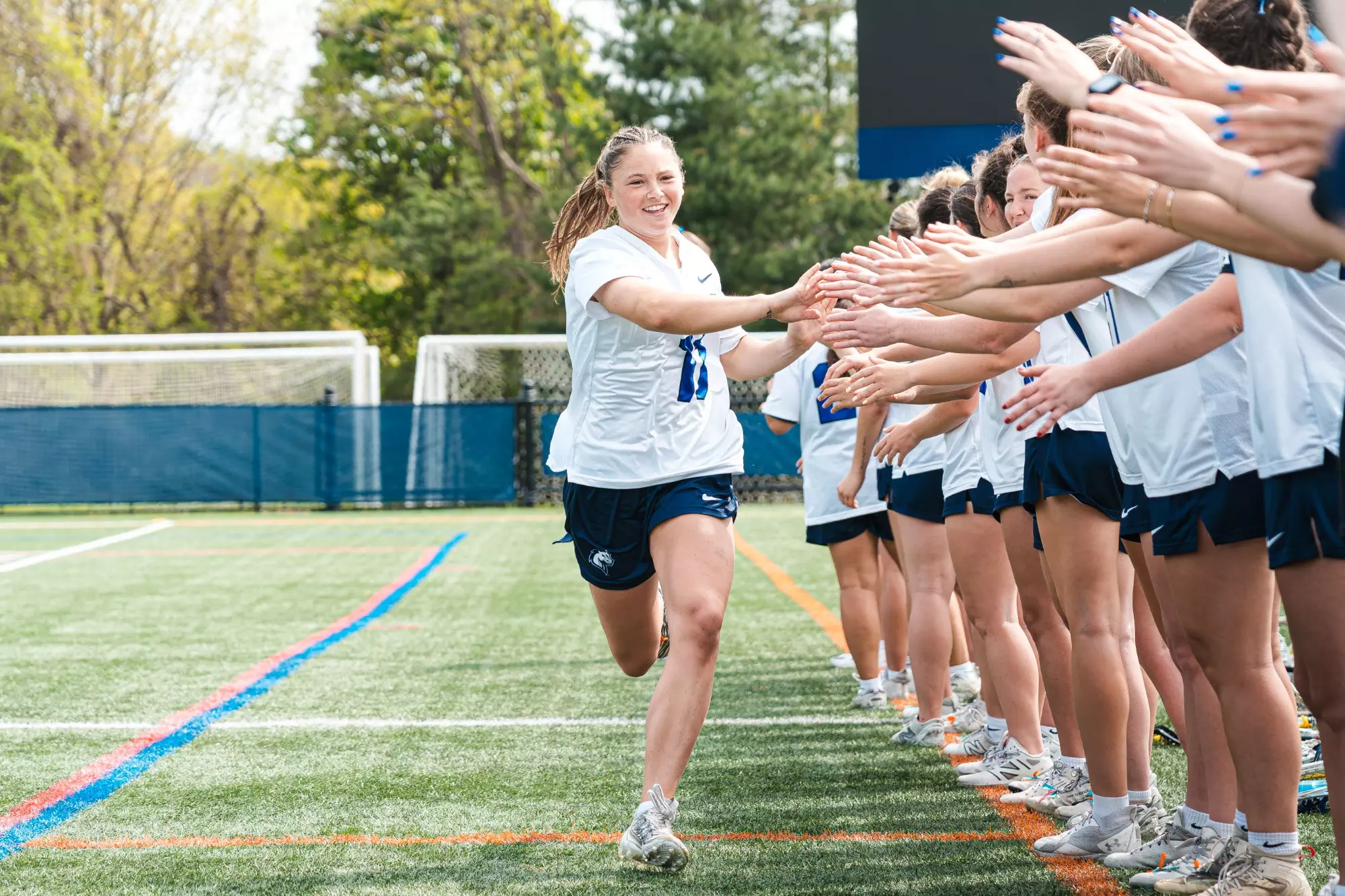 Mercy womens lacrosse team