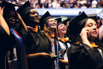 Students graduating