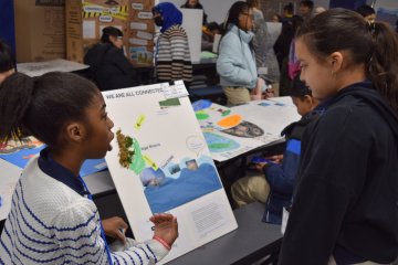 K-12 students from eight public schools across New York and Connecticut gathered at The Maritime Aquarium in Norwalk, Connecticut this spring to share their efforts to protect local watersheds and promote ocean literacy.