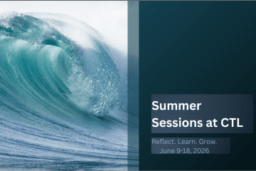 Crashing wave image with Summer Sessions at CTL text and dates