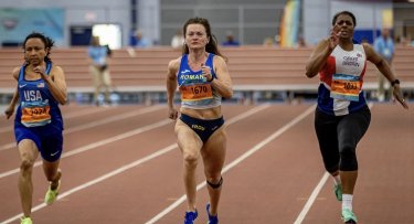 Mercy University Assistant Professor Allison Murphy delivered a standout performance at the World Masters Athletics Indoor Track and Field Championships