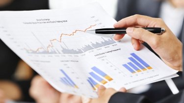 A Public Accountant working with her clients.
