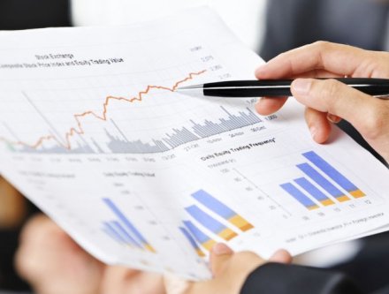A Public Accountant working with her clients.