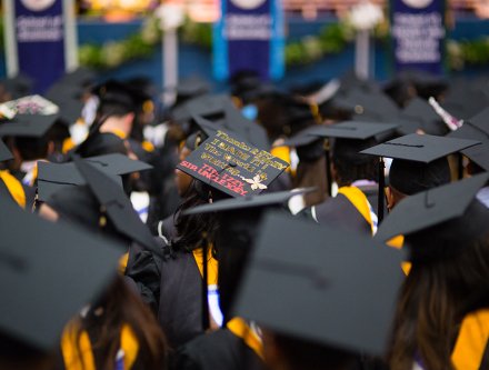 Students at Graduation