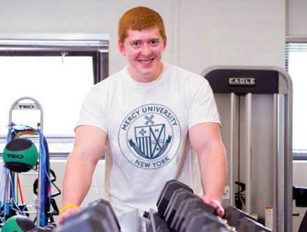 Mercy Exercise Science student