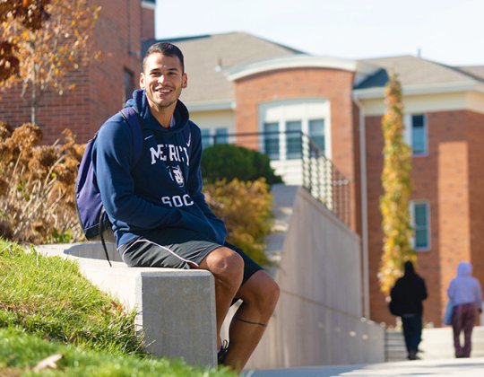 Student on Campus