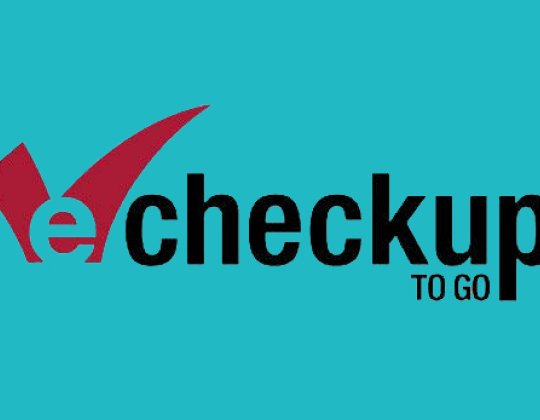 e-checkup to go logo