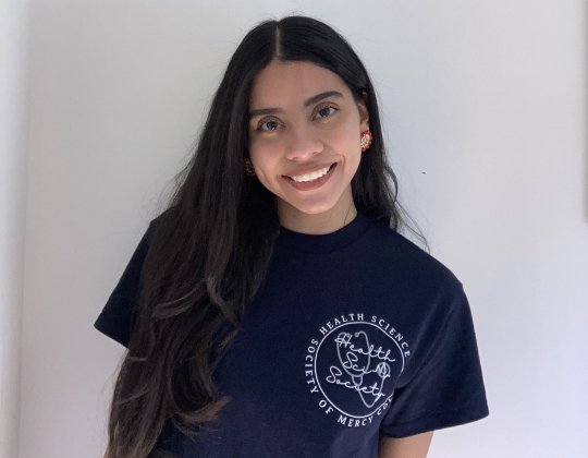 Mercy University Student Sharoon Sanchez Rodriguez