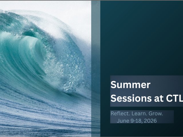 Crashing wave image with Summer Sessions at CTL text and dates
