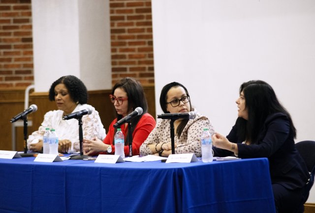 Panel speakers at Mercy University “Empowering Success: Supporting All Learners” event